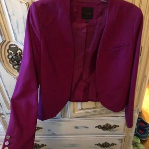 The Limited fuschia blazer